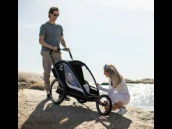 hamax Cocoon One Einsitzer Grey/Black* Fahrradanhänger
