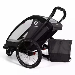 hamax Cocoon One Einsitzer Grey/Black* Fahrradanhänger