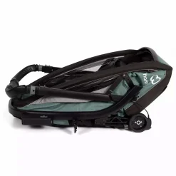 hamax Cocoon Zweisitzer Green/Black* Fahrradanhänger