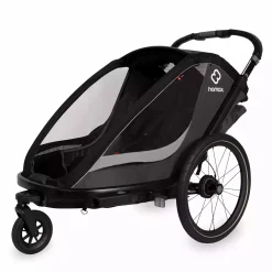hamax Cocoon Zweisitzer Grey/Black* Fahrradanhänger