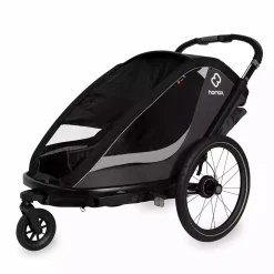 hamax Cocoon Zweisitzer Grey/Black* Fahrradanhänger