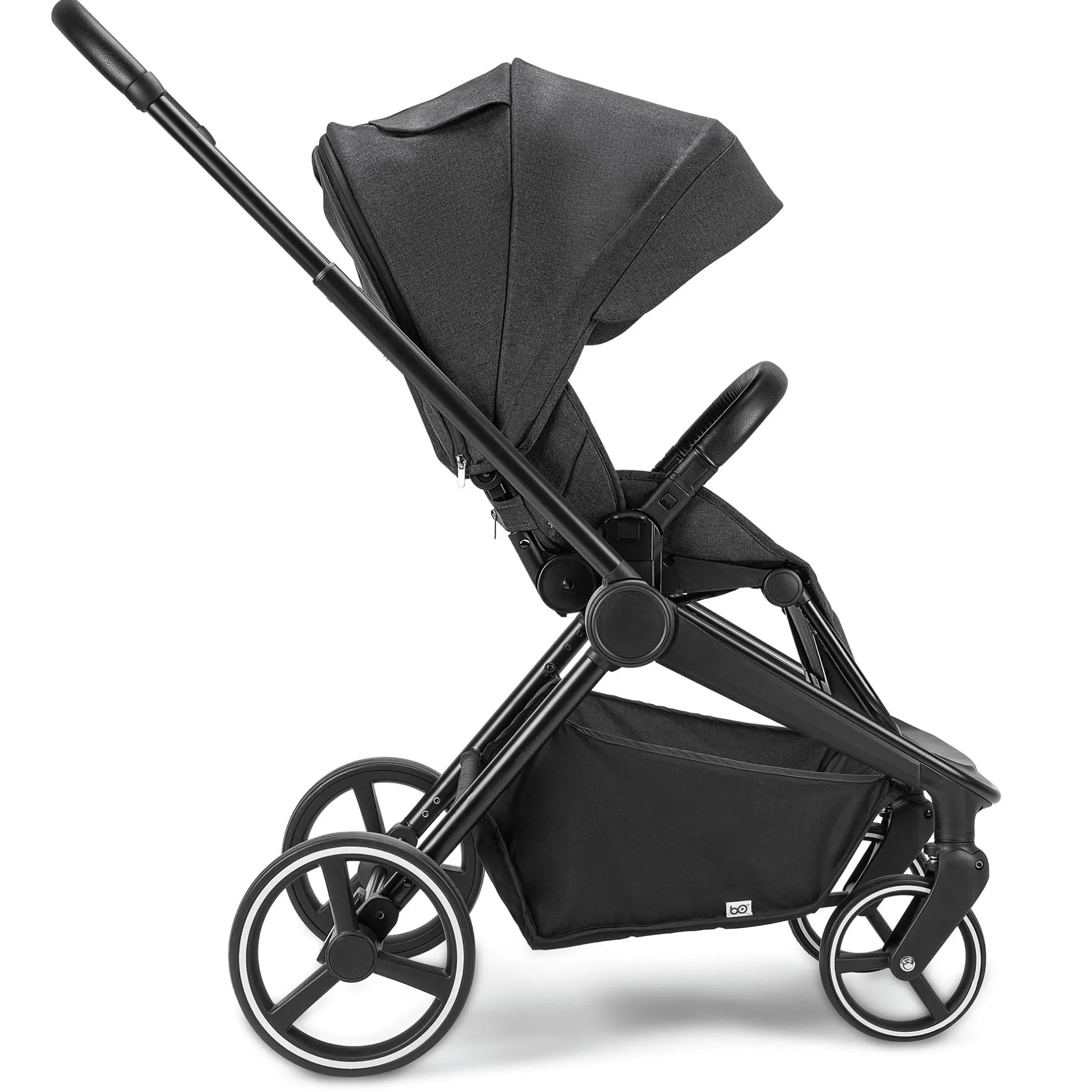 B.O. StartKlar Comet Black Melange*Kinder Kombi-Kinderwagen