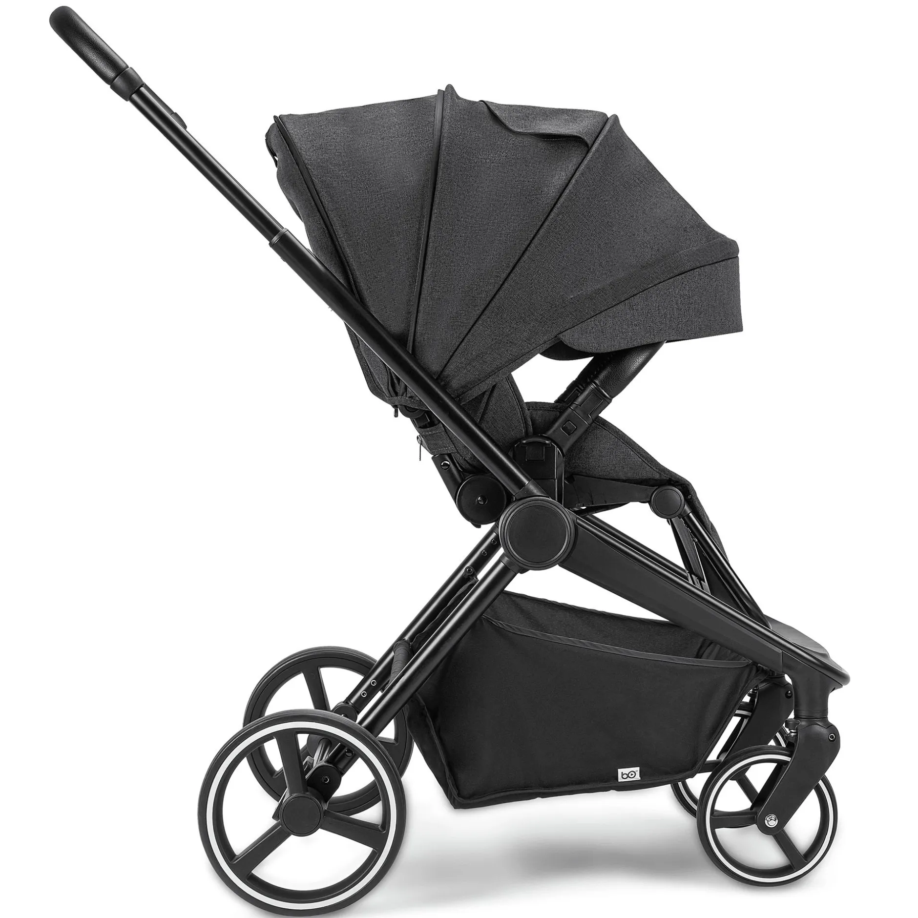 B.O. StartKlar Comet Black Melange*Kinder Kombi-Kinderwagen