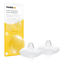 medela Contact Brusthütchen Gr. L mit Aufbewahrungsbox* Stillzubehör