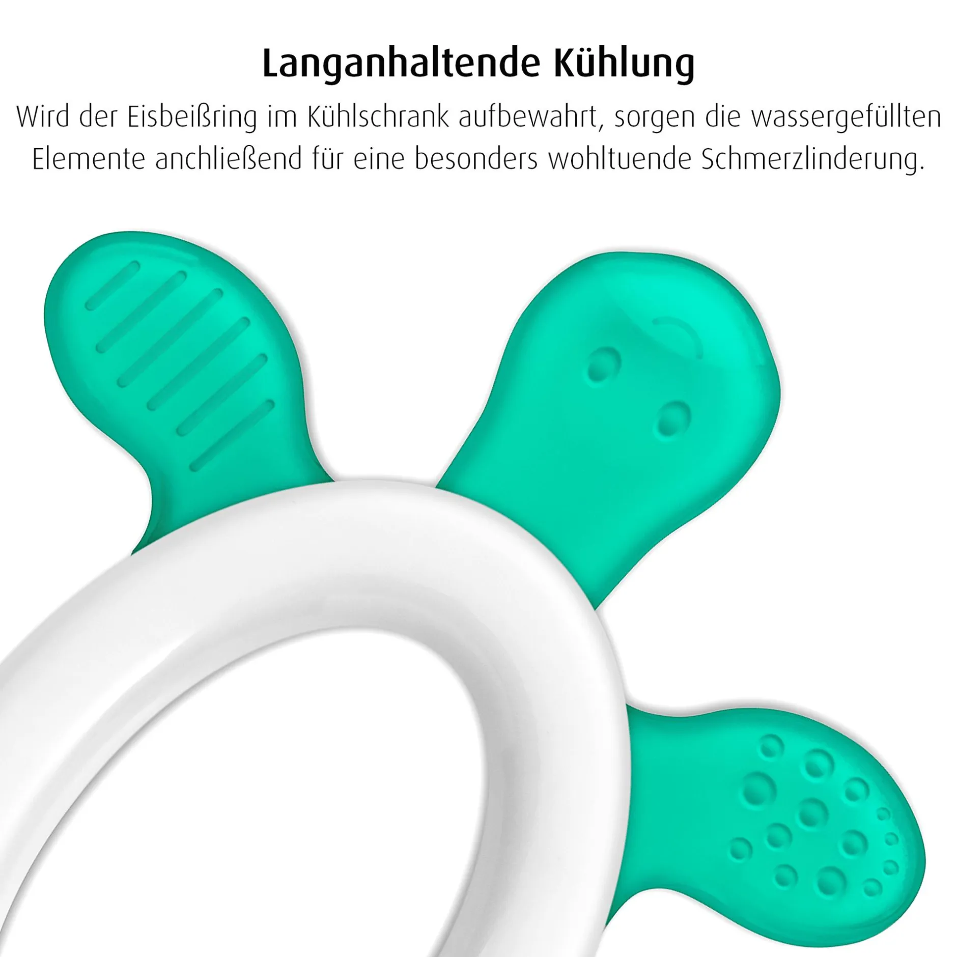 reer Cool & Play Kühlbeißring mit Rassel* Zahnungshilfen