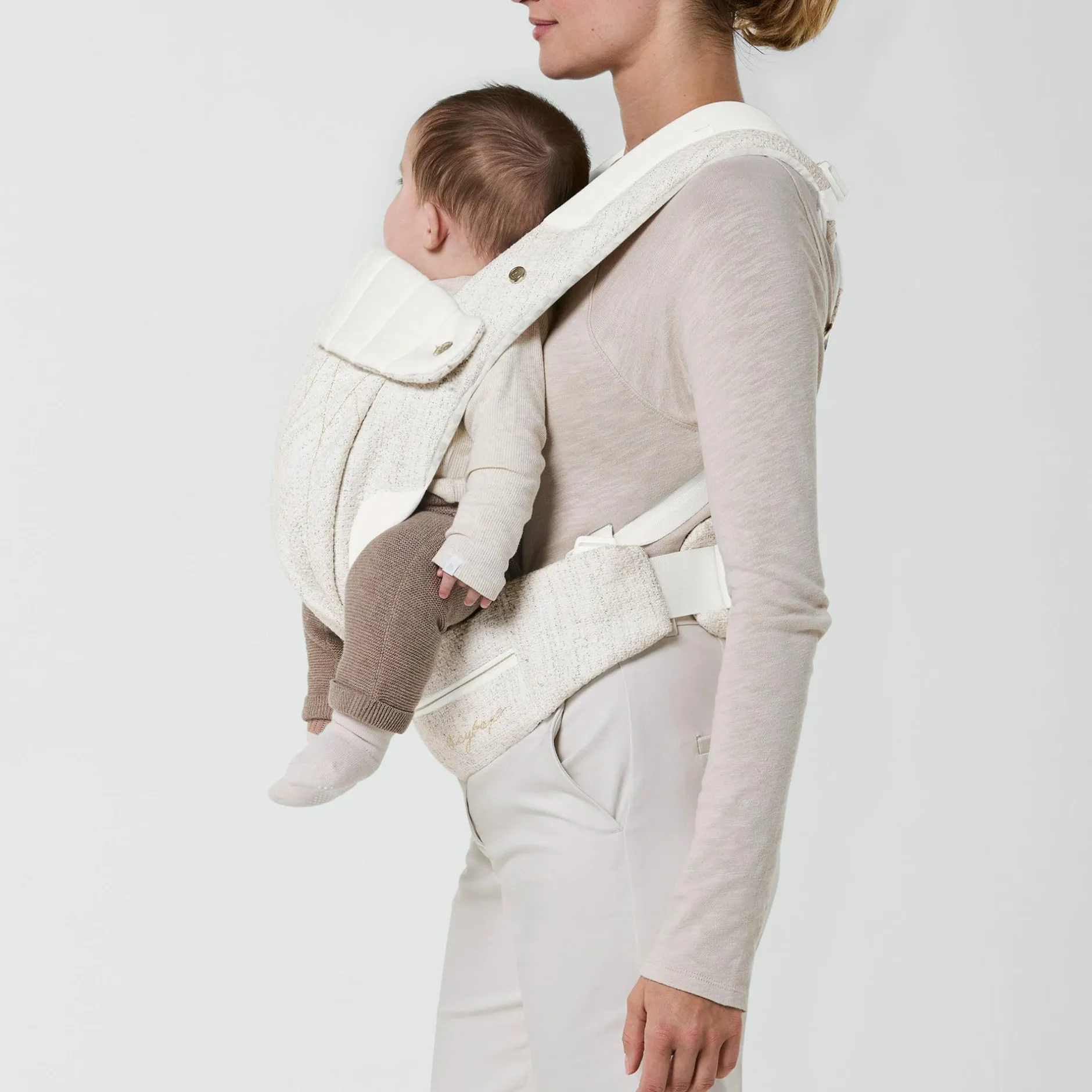 cybex PLATINUM COYA Bouclé Cream White* Flaschen & Sauger|Babytragen