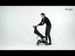 cybex PLATINUM Coya Leaf Green / Matt Black Rahmen*Kinder Buggys