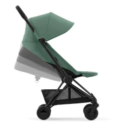cybex PLATINUM Coya Leaf Green / Matt Black Rahmen*Kinder Buggys
