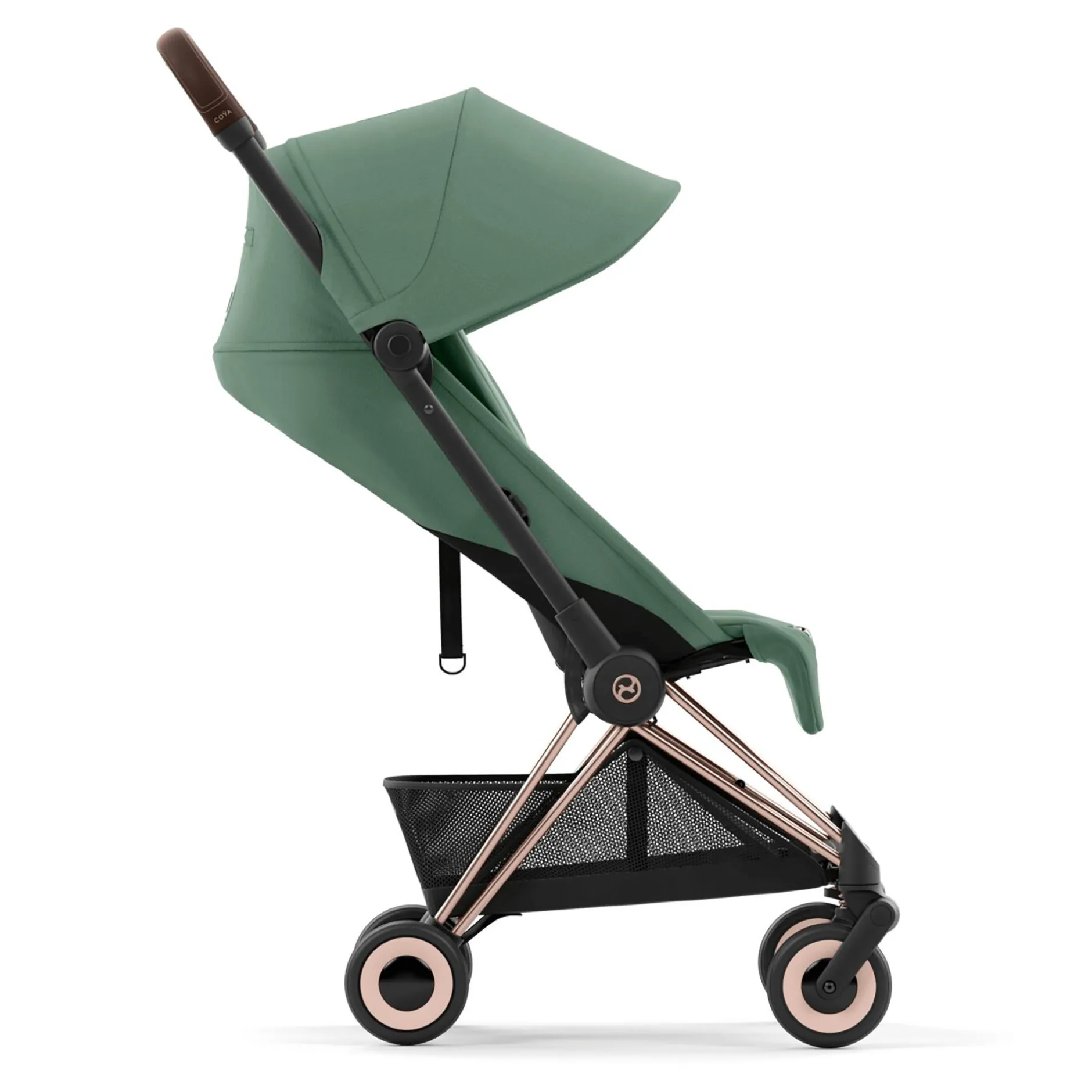 cybex PLATINUM Coya Leaf Green / Rosegold Rahmen*Kinder Buggys