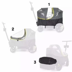VEER Cruiser Regenverdeck*Kinder Bollerwagen|Kinderfahrzeuge