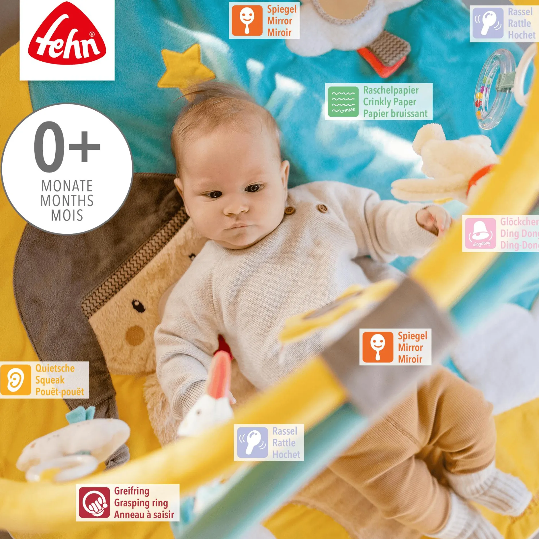 fehn 3D Activity Decke Bruno* Spielbögen