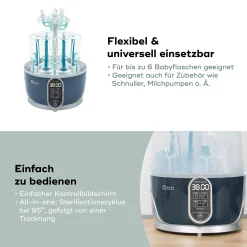 babymoov Dampfsterilisator & Flaschentrockner Turbo Pure* Vaporisatoren