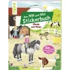 frechverlag Das Hin und weg Stickerbuch - Pferde und Ponys*Kinder Malen & Kneten|Spielzeug Ab 4 Jahren