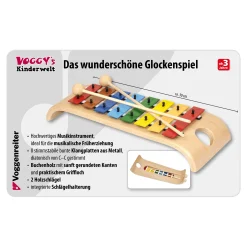 Voggenreiter Das wunderschöne Glockenspiel*Kinder Lernspielzeug|Musik