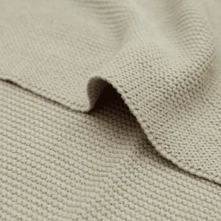 jollein Decke Basic Knit Olive Green 75 x 100 cm* Bettausstattung