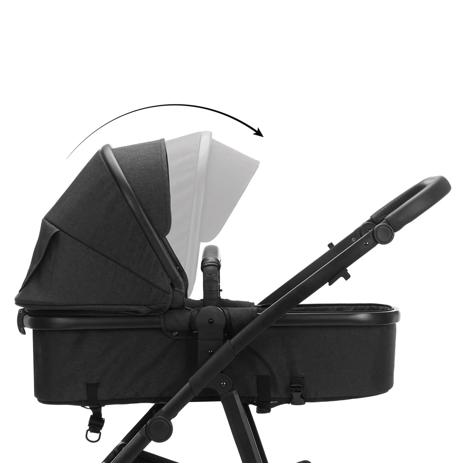 LITTLE ONE Denver 2in1 Anthrazit Melange*Kinder Buggys|Kombi-Kinderwagen