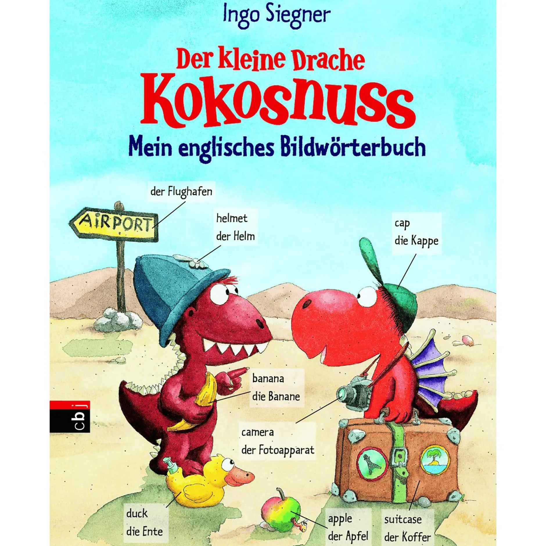 Penguin JUNIOR Der kleine Drache Kokosnuss - Mein englisches Bildwörterbuch*Kinder Kinderbücher|Spielzeug Ab 4 Jahren