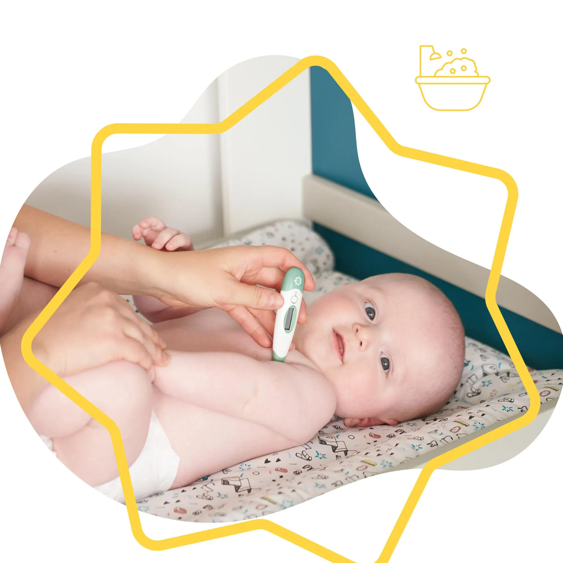 badabulle Digitales Fieberthermometer* Hausapotheke
