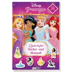 PANINI Disney Prinzessin - Zauberhafter Sticker- und Malspaß*Kinder Malen & Kneten|Kinderbücher