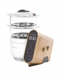 babymoov Displaygehäuse Nutribaby + Holz-Effekt* Babykostwärmer