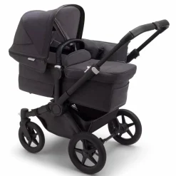 bugaboo Donkey 5 Mono Komplettset Mineral Black*Kinder Kombi-Kinderwagen