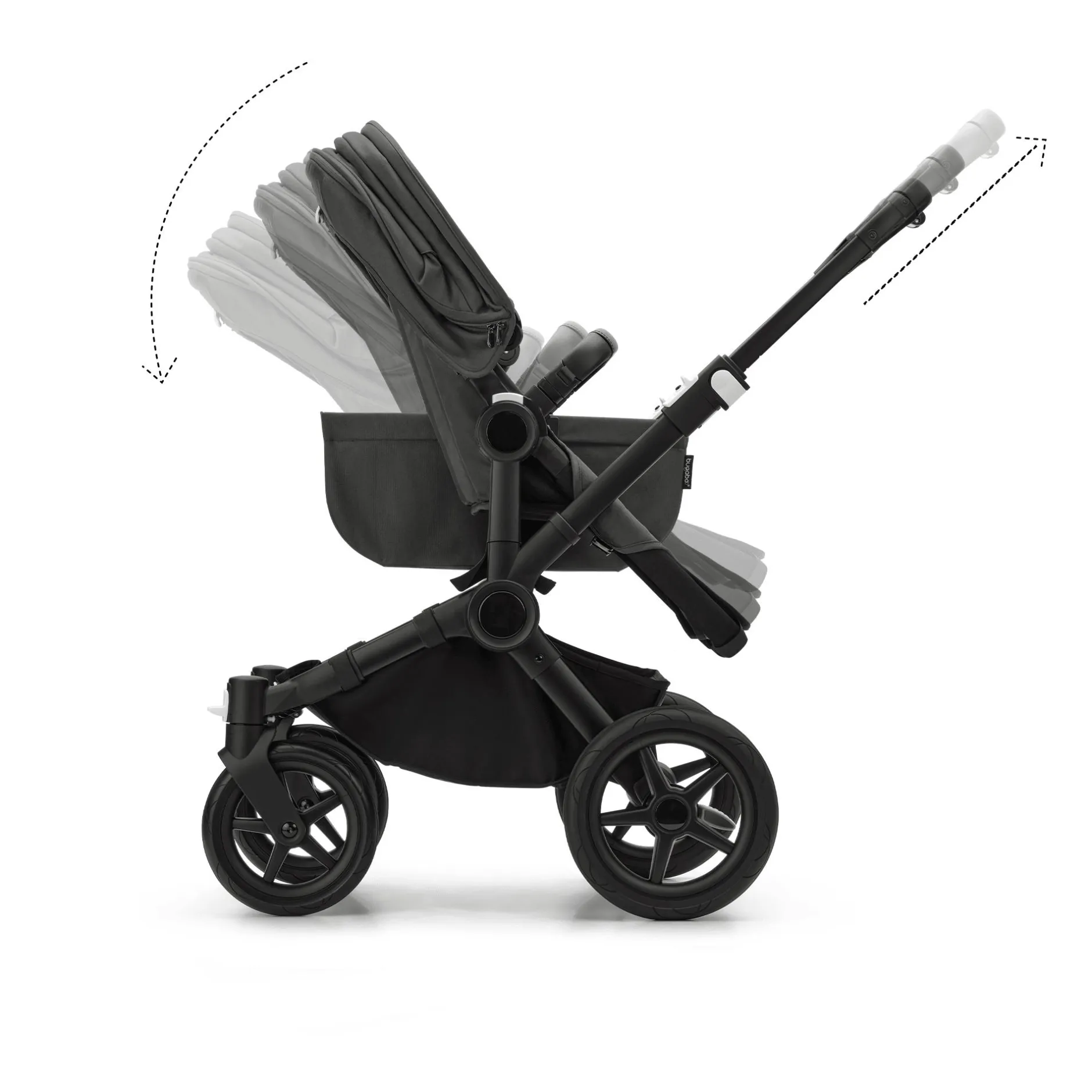 bugaboo Donkey 5 Mono-Kinderwagen, erweiterbar, Forest Green*Kinder Kombi-Kinderwagen
