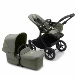 bugaboo Donkey 5 Mono-Kinderwagen, erweiterbar, Forest Green*Kinder Kombi-Kinderwagen