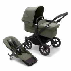 bugaboo Donkey 5 Mono-Kinderwagen, erweiterbar, Forest Green*Kinder Kombi-Kinderwagen