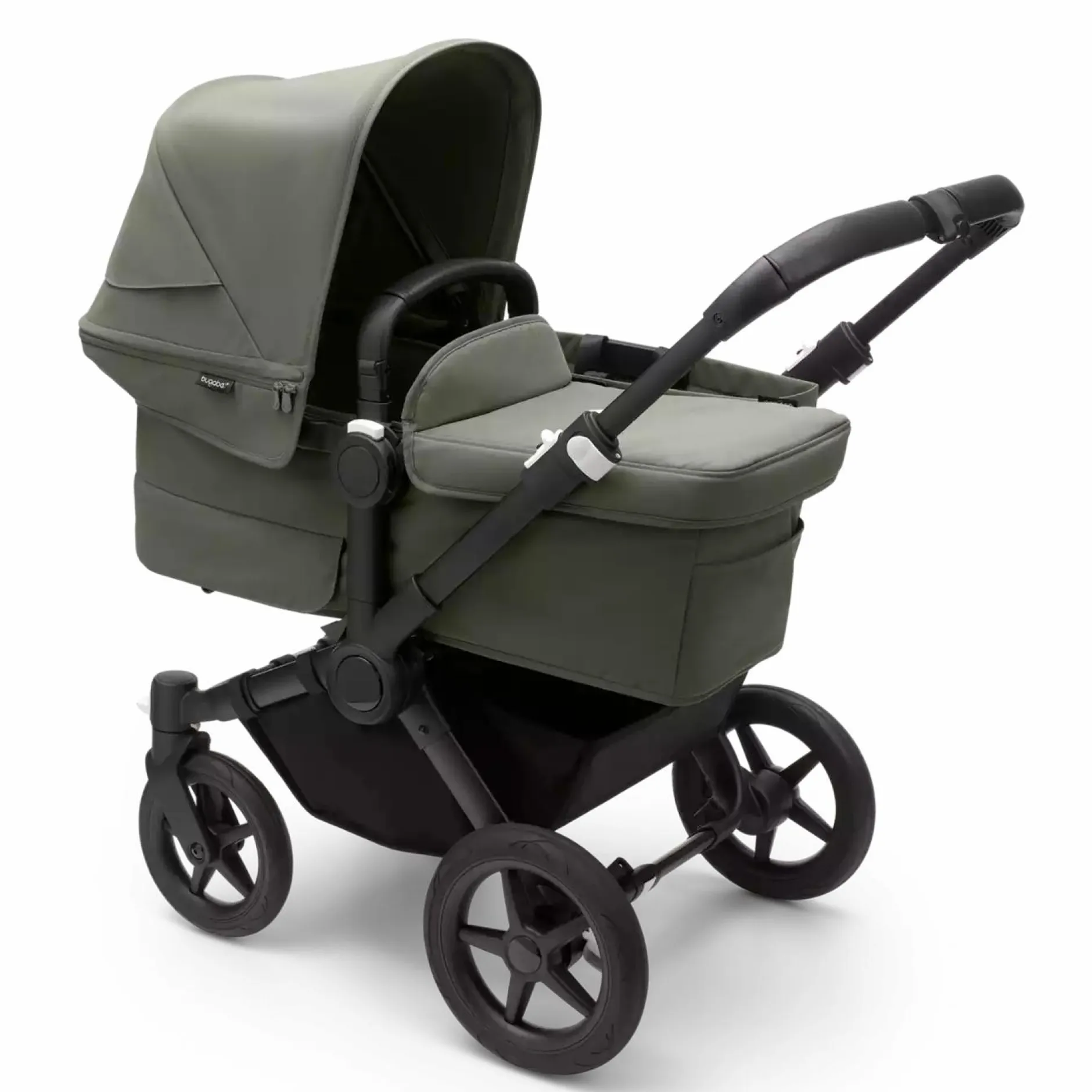 bugaboo Donkey 5 Mono-Kinderwagen, erweiterbar, Forest Green*Kinder Kombi-Kinderwagen