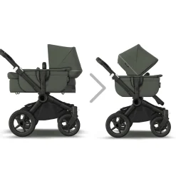 bugaboo Donkey 5 Mono-Kinderwagen, erweiterbar, Forest Green*Kinder Kombi-Kinderwagen