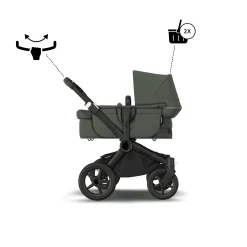 bugaboo Donkey 5 Mono-Kinderwagen, erweiterbar, Forest Green*Kinder Kombi-Kinderwagen