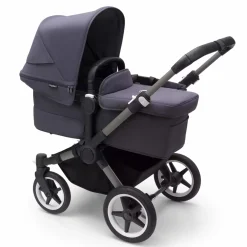 bugaboo Donkey 5 Mono-Kinderwagen, erweiterbar, Stormy Blue*Kinder Kombi-Kinderwagen
