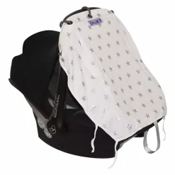 elementsforkids Dooky Cover Silver Stars*Kinder Kinderwagen Zubehör