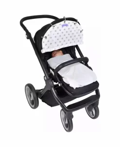 elementsforkids Dooky Cover Silver Stars*Kinder Kinderwagen Zubehör