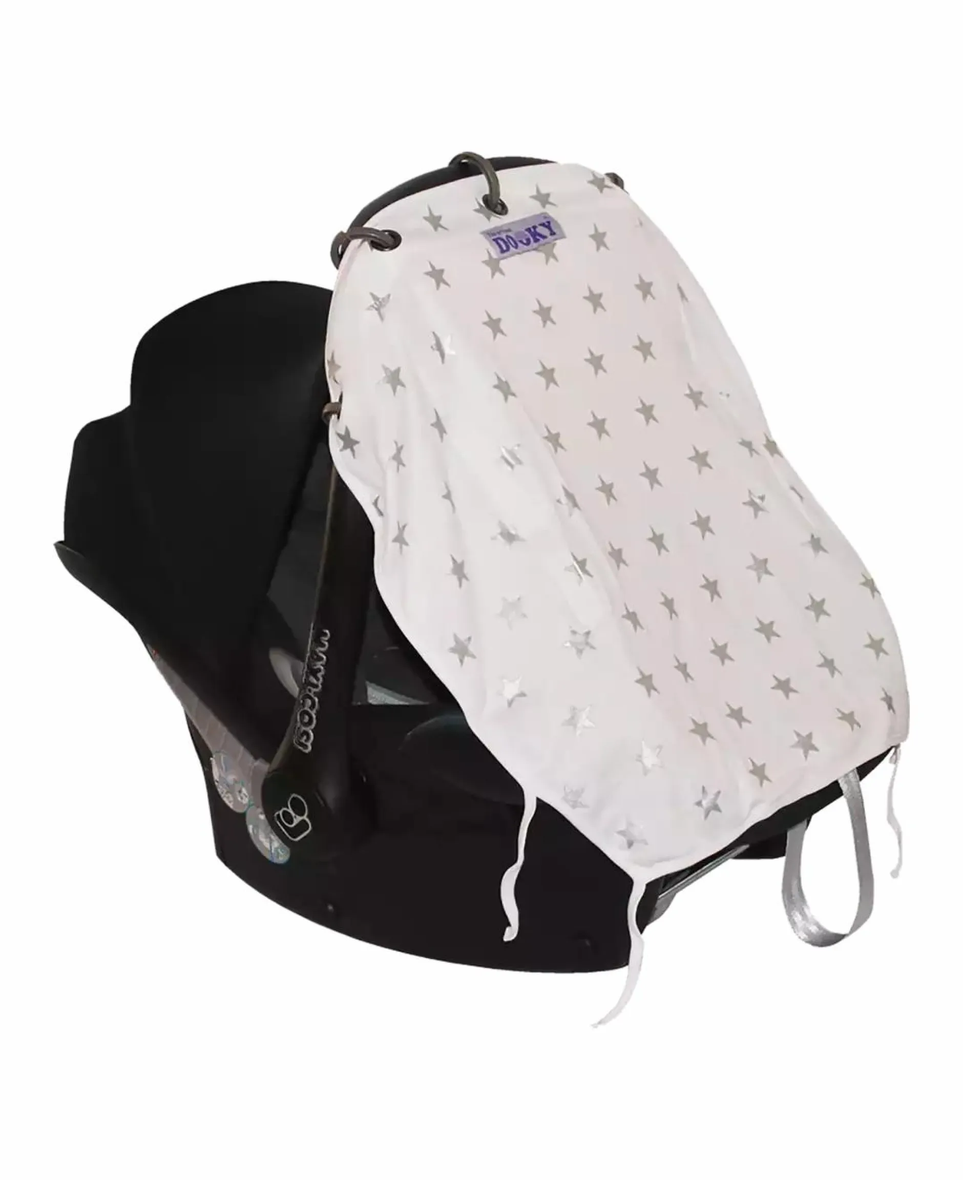 elementsforkids Dooky Cover Silver Stars*Kinder Kinderwagen Zubehör