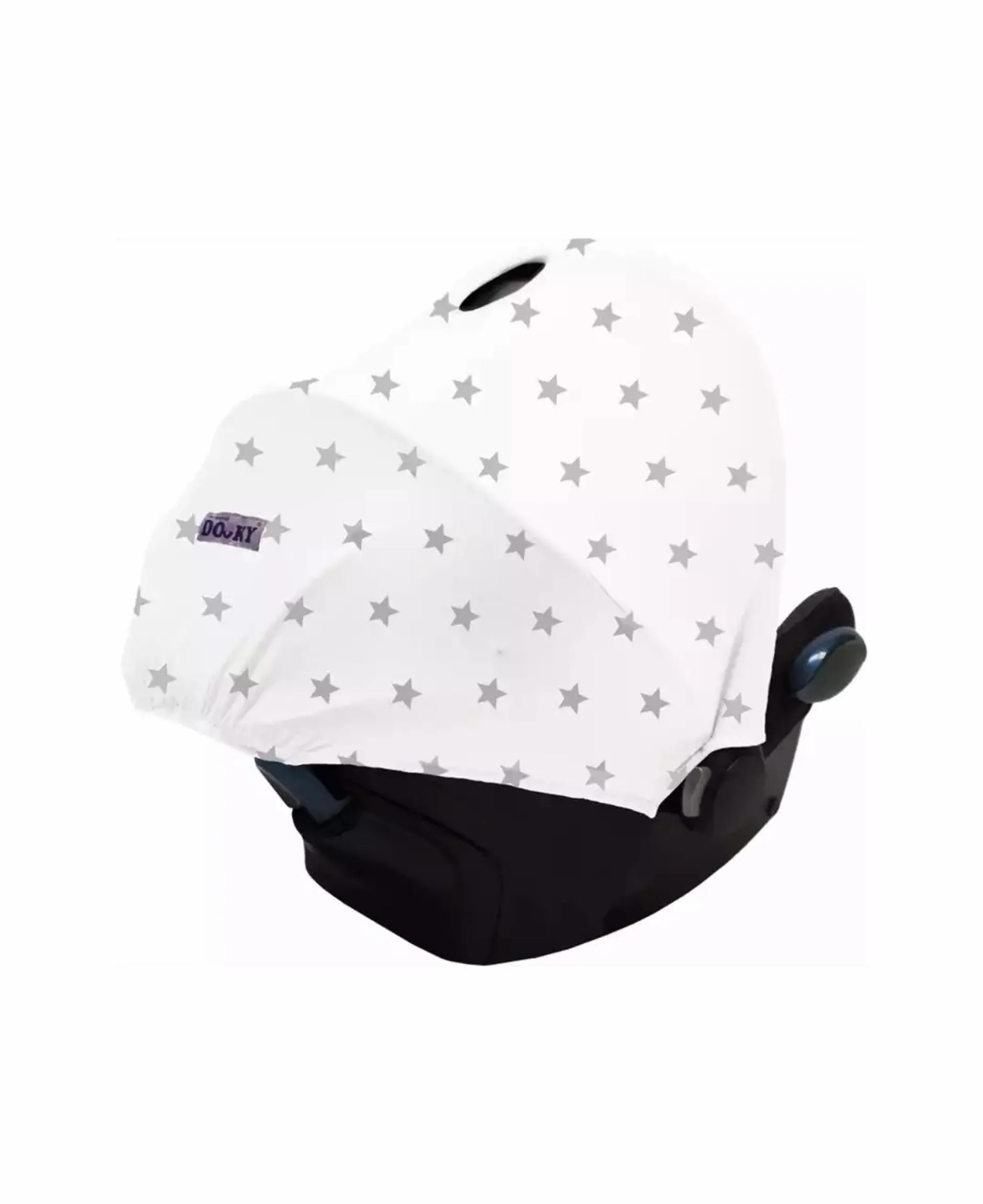 elementsforkids Dooky Hoody Silver Stars*Kinder Kindersitz Zubehör