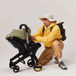 doona i Desert Green*Kinder Babyschalen 0-13 Kg, Gruppe 0+