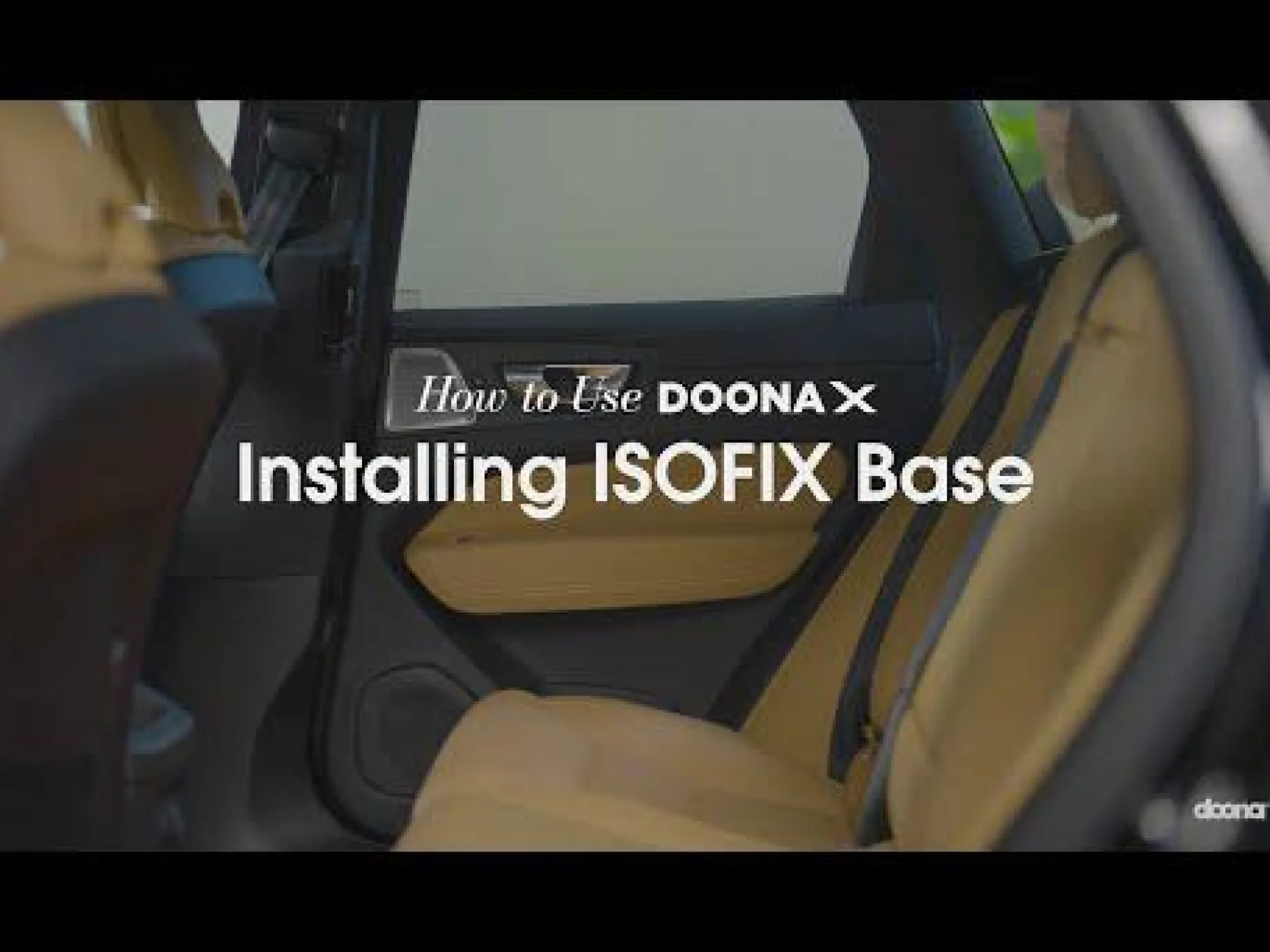doona X ISOFIX Basis*Kinder Isofix Stationen|Babyschalen 0-13 Kg, Gruppe 0+