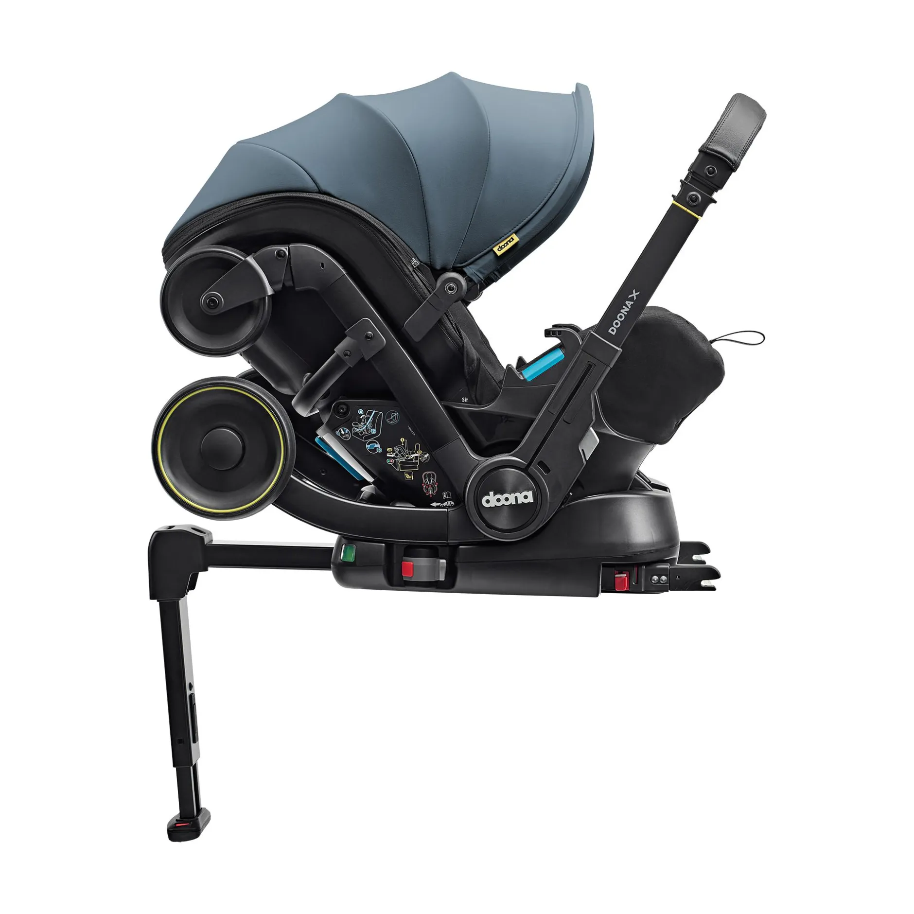 doona X ISOFIX Basis*Kinder Isofix Stationen|Babyschalen 0-13 Kg, Gruppe 0+