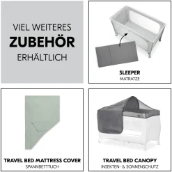 hauck Dream N Play Plus Dusty Mint* Reisebetten & Zubehör