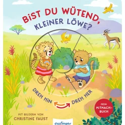 ess!inger Dreh hin – Dreh her "Bist du wütend, kleiner Löwe?"*Kinder Kinderbücher