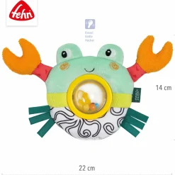 fehn Drehballrassel Krabbe* Rasseln & Greiflinge