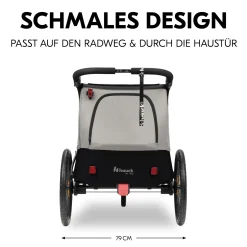 hauck Dryk Duo Plus Black* Fahrradanhänger