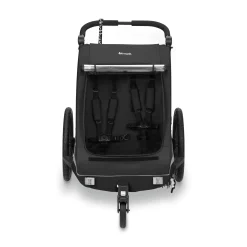 hauck Dryk Duo Plus Black* Fahrradanhänger