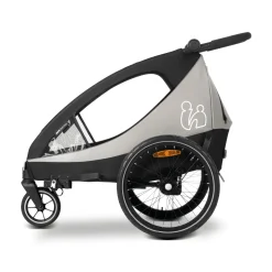 hauck Dryk Duo Plus Black* Fahrradanhänger