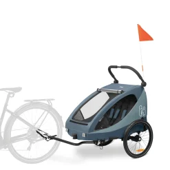 hauck Dryk Duo Plus Dark Blue* Fahrradanhänger