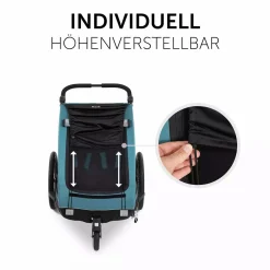 hauck Dryk Duo Sonnensegel* Fahrradanhänger