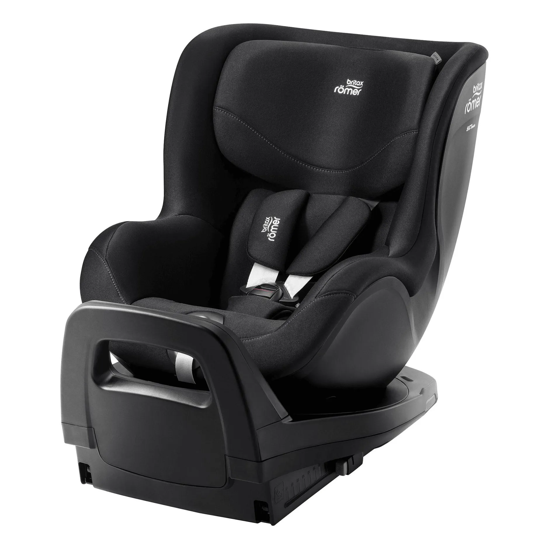 Britax Diamond DUALFIX PRO M Classic Deep Black Diamond*Kinder Reboarder 0-18 Kg, Gruppe 0+/1