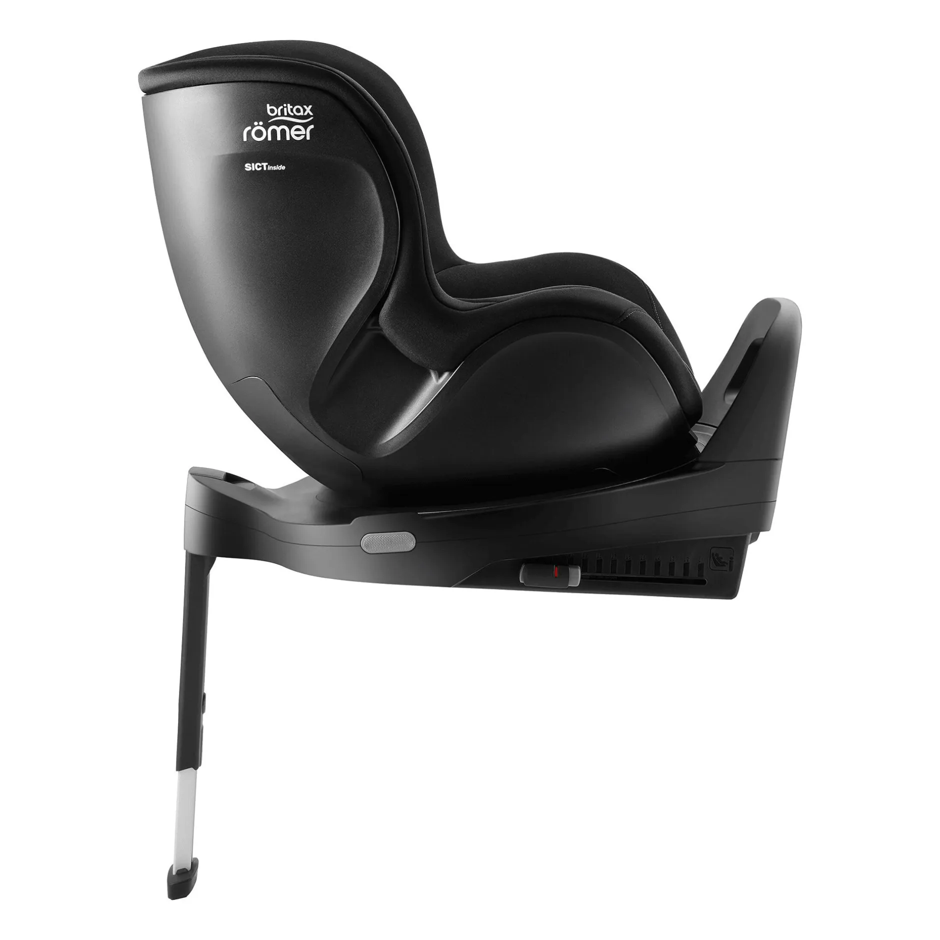 Britax Diamond DUALFIX PRO M Classic Deep Black Diamond*Kinder Reboarder 0-18 Kg, Gruppe 0+/1