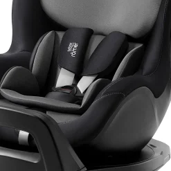 Britax Ru00f6mer Dualfix Pro M Dusty Black Select*Kinder Kindersitze Isofix|Reboarder 0-18 Kg, Gruppe 0+/1